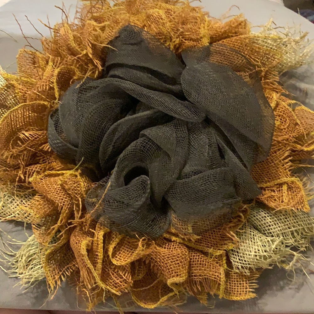 Sunflower wreath